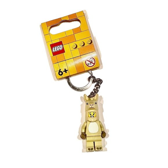 EGO 854081 Llama Girl Keychain Minifigure NWT Brand New in Hand - Picture 1 of 13